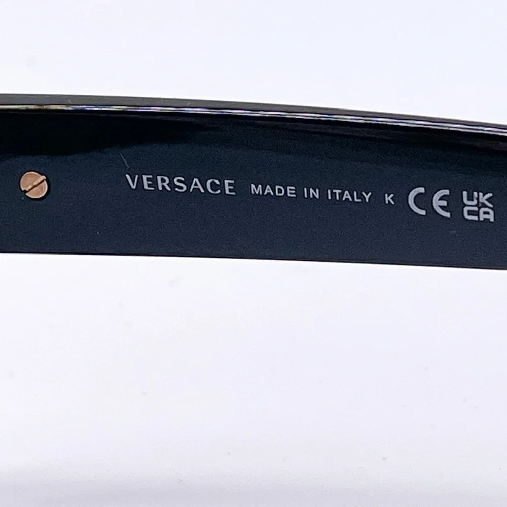 NEW VERSACE VE4399 GB1/87 MEN BLACK SQUARE SUNGLASSES VERSACE MOD 4399